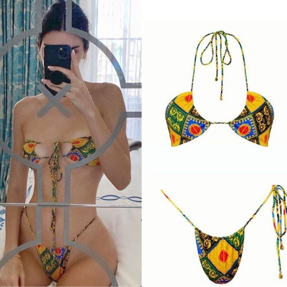 Patterned Bikini Set - Picture 9 of 14